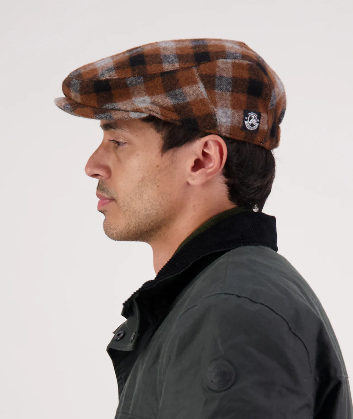 The Bristol Flat Cap in Teddington Check