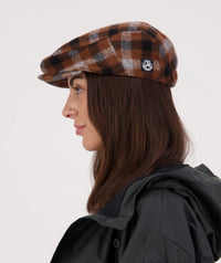 The Bristol Flat Cap in Teddington Check