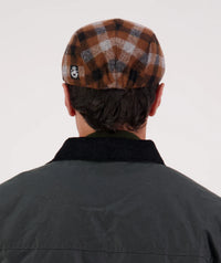 The Bristol Flat Cap in Teddington Check
