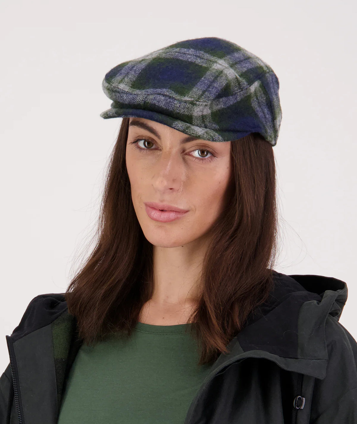 The Bristol Flat Cap in Thornton Check