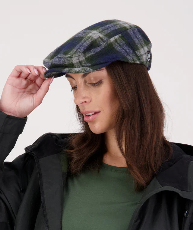 The Bristol Flat Cap in Thornton Check