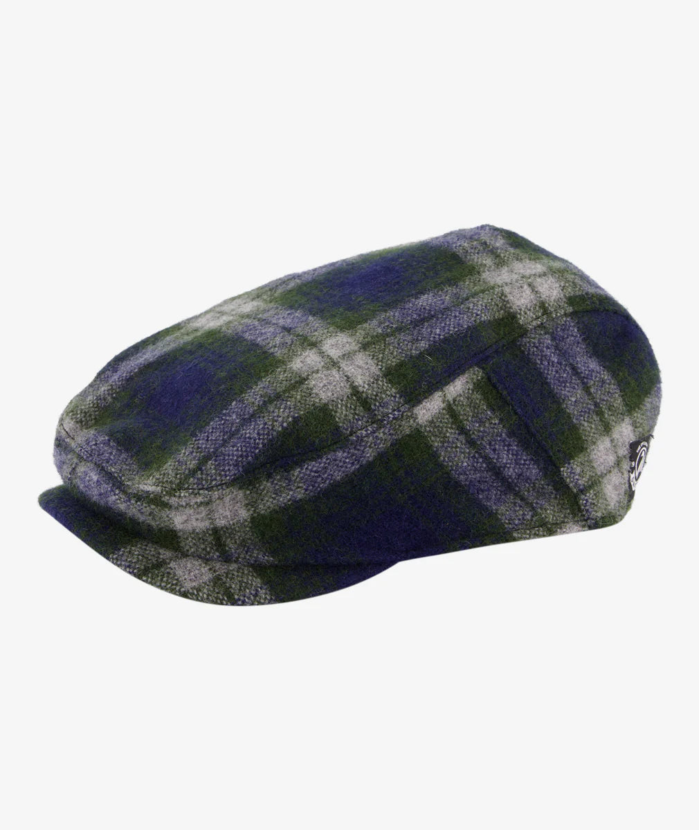 The Bristol Flat Cap in Thornton Check