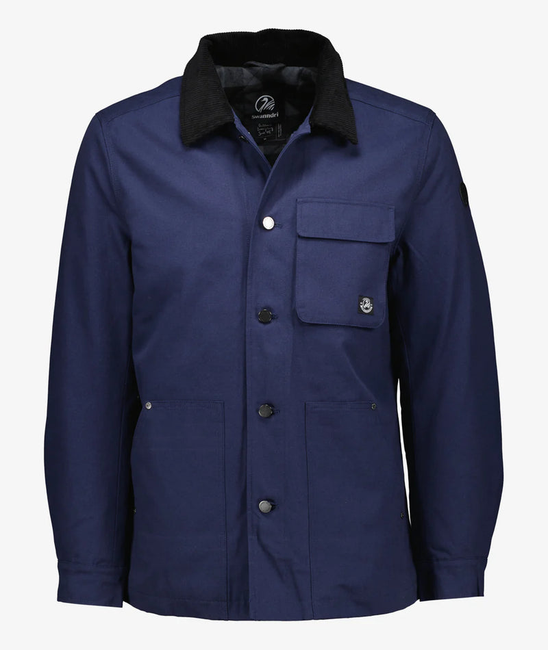 Swanndri Barrytown Jacket Dark in Navy