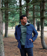 Swanndri Barrytown Jacket Dark in Navy