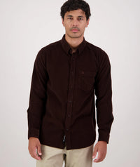Men's Ranfurly V2 Long Sleeve Shirt in Espresso