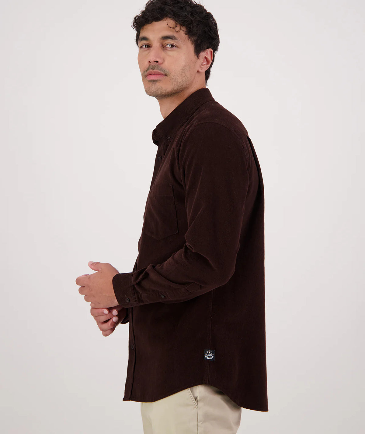 Men's Ranfurly V2 Long Sleeve Shirt in Espresso