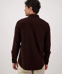 Men's Ranfurly V2 Long Sleeve Shirt in Espresso
