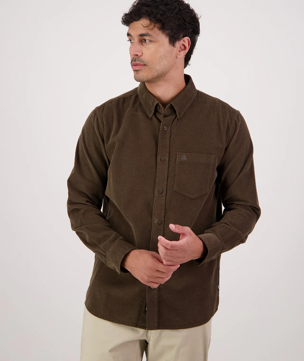 Men's Ranfurly V2 Long Sleeve Shirt in Olive