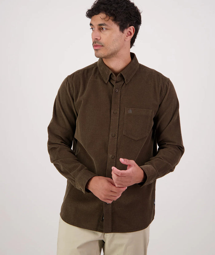 Men's Ranfurly V2 Long Sleeve Shirt in Olive