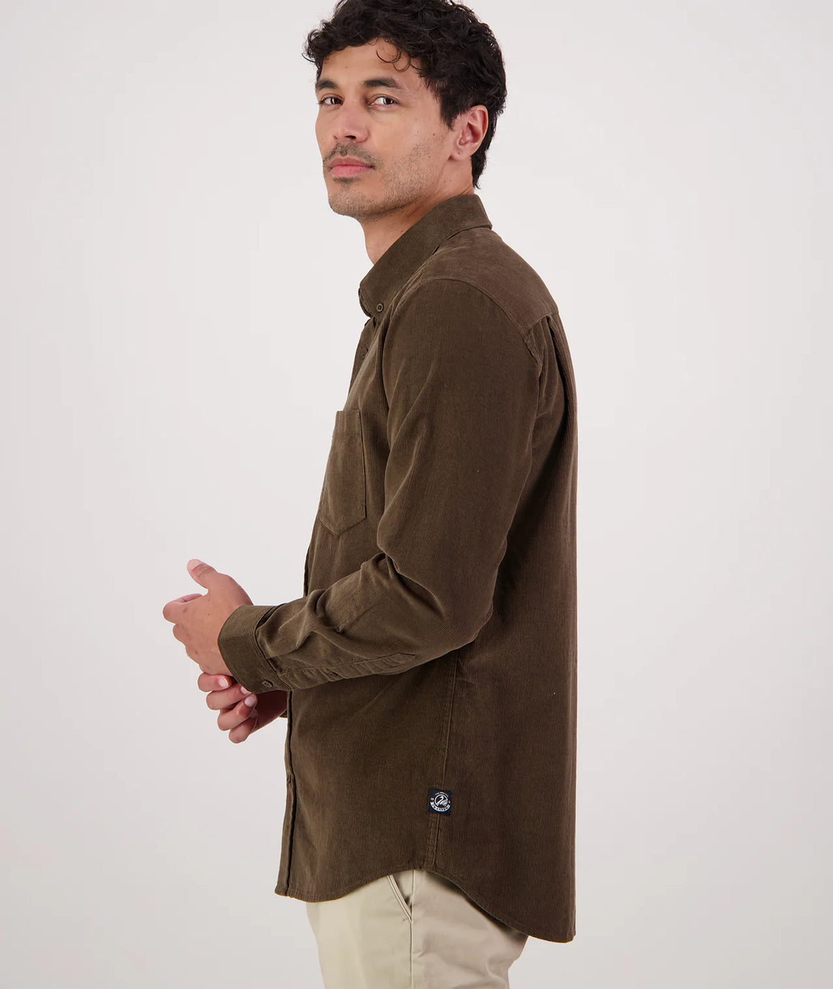 Men's Ranfurly V2 Long Sleeve Shirt in Olive