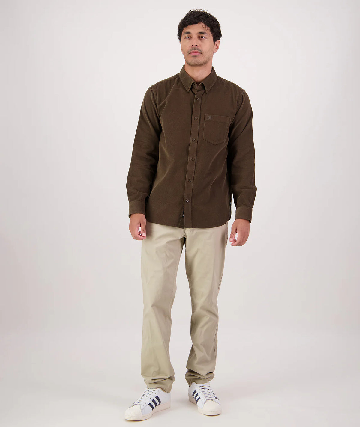 Men's Ranfurly V2 Long Sleeve Shirt in Olive