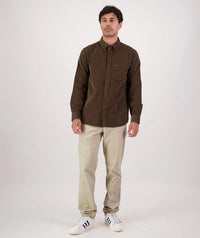 Men's Ranfurly V2 Long Sleeve Shirt in Olive