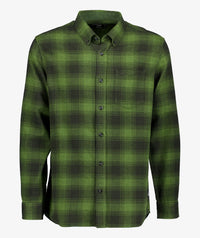Westerfield Long Sleeve Shirt in Dark Olive/Olive Check