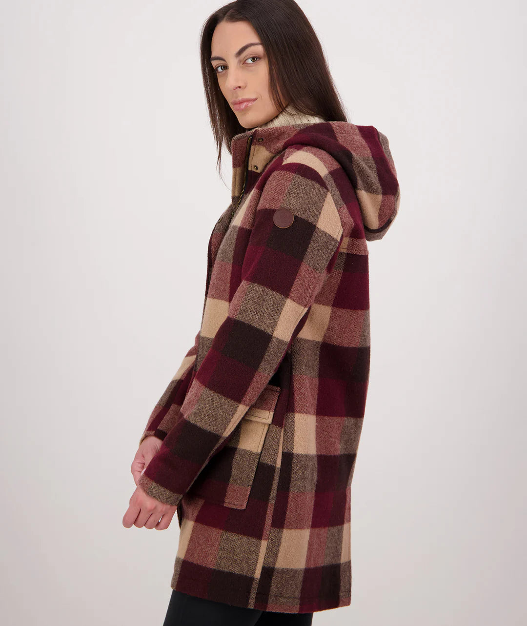 Annmore V2 Wool Overcoat in Florence Check