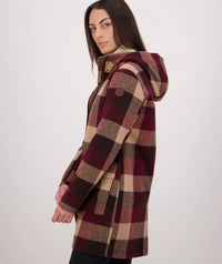 Annmore V2 Wool Overcoat in Florence Check