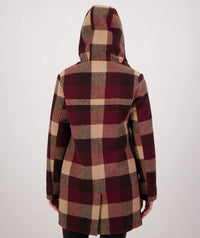 Annmore V2 Wool Overcoat in Florence Check