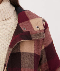 Annmore V2 Wool Overcoat in Florence Check