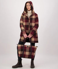 Annmore V2 Wool Overcoat in Florence Check