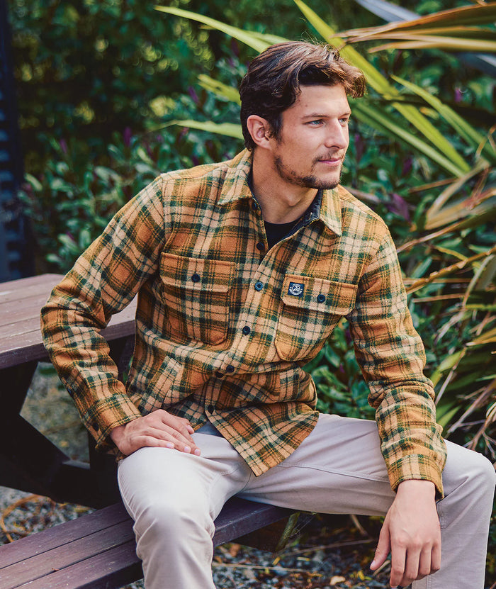 Swanndri Kiaraki V4 Shacket in Arizona Check