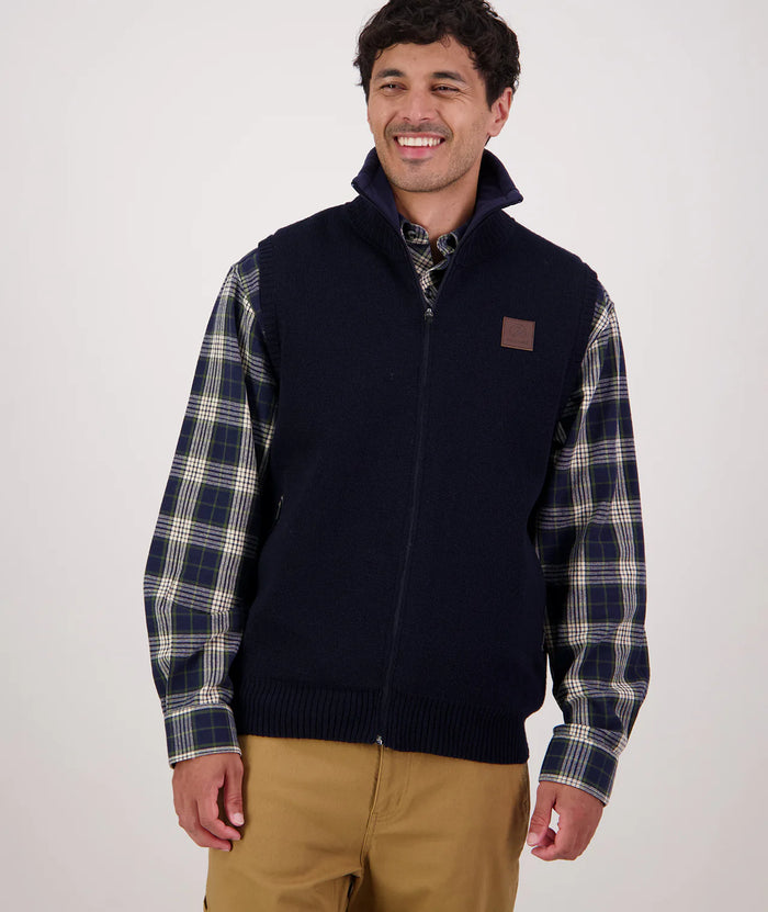 Swanndri Rhino Stormsheild Windproof Vest in Navy