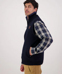 Swanndri Rhino Stormsheild Windproof Vest in Navy