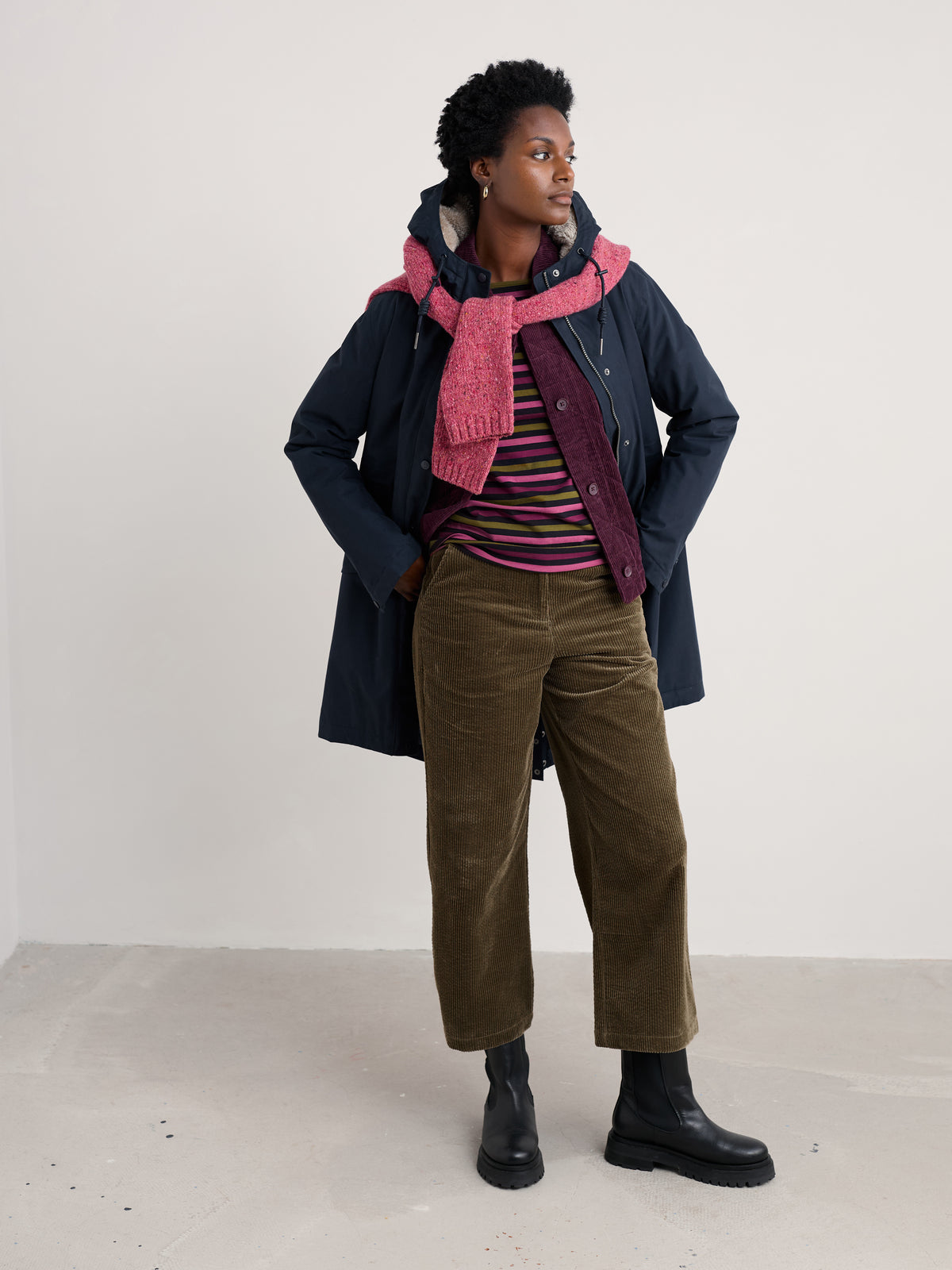 Seasalt Sailor Top in Tri Mini Cornish Clove