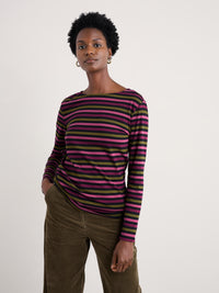 Seasalt Sailor Top in Tri Mini Cornish Clove
