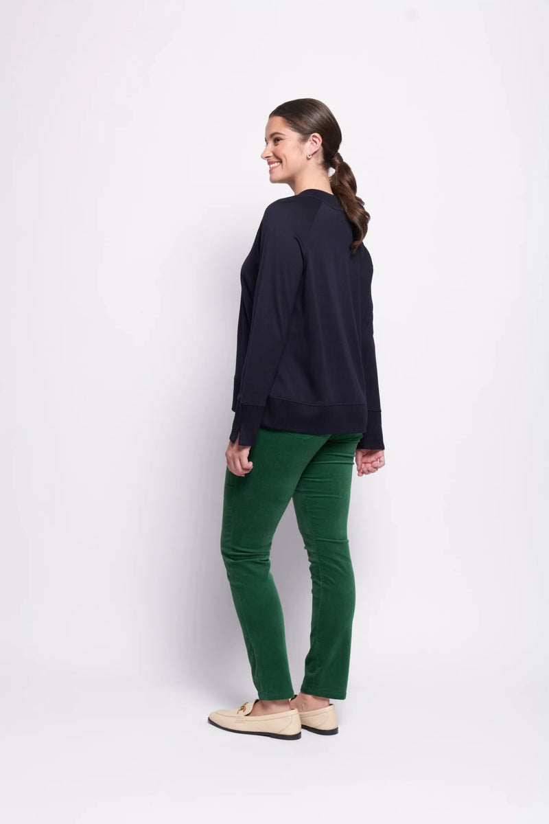 Foil Of Your Own Accord Jean in Evergreen