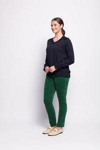 Foil Of Your Own Accord Jean in Evergreen