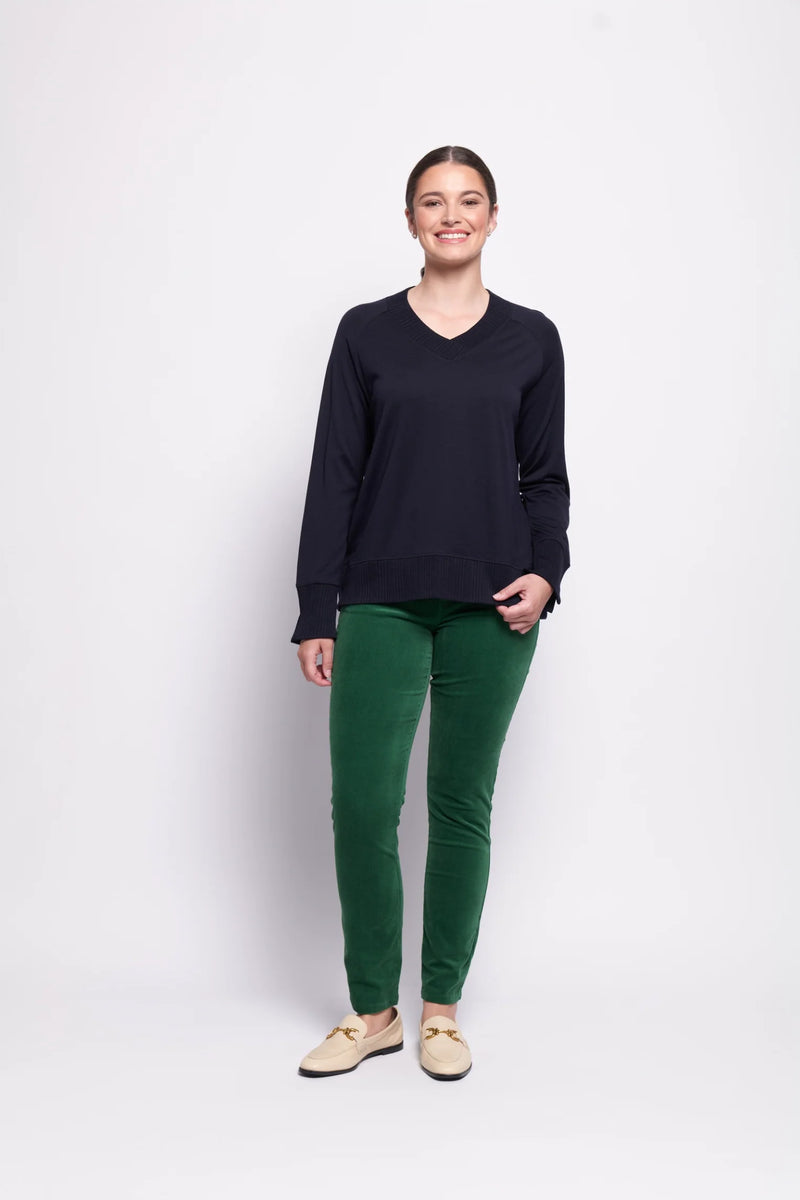 Foil Of Your Own Accord Jean in Evergreen
