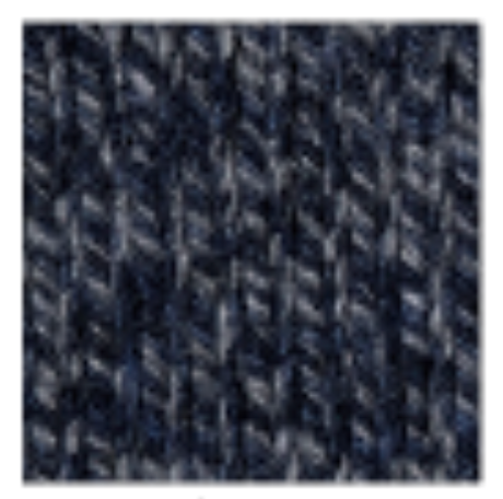 Men's Fisherman Cashmere Marled Zip Neck Sweater in Indigo/Grey FH501A