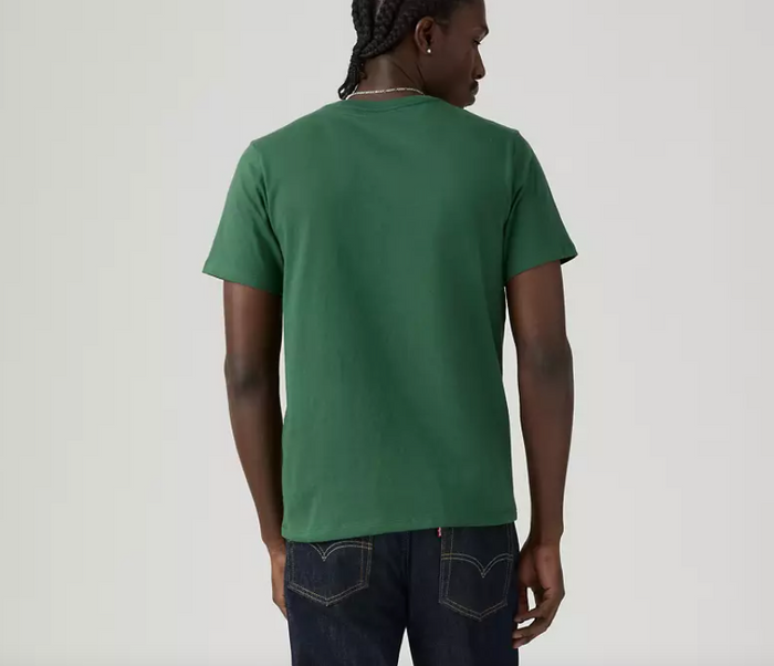 Levi's Original Housemark T-Shirt in Dark Green Jersey 56605-0292
