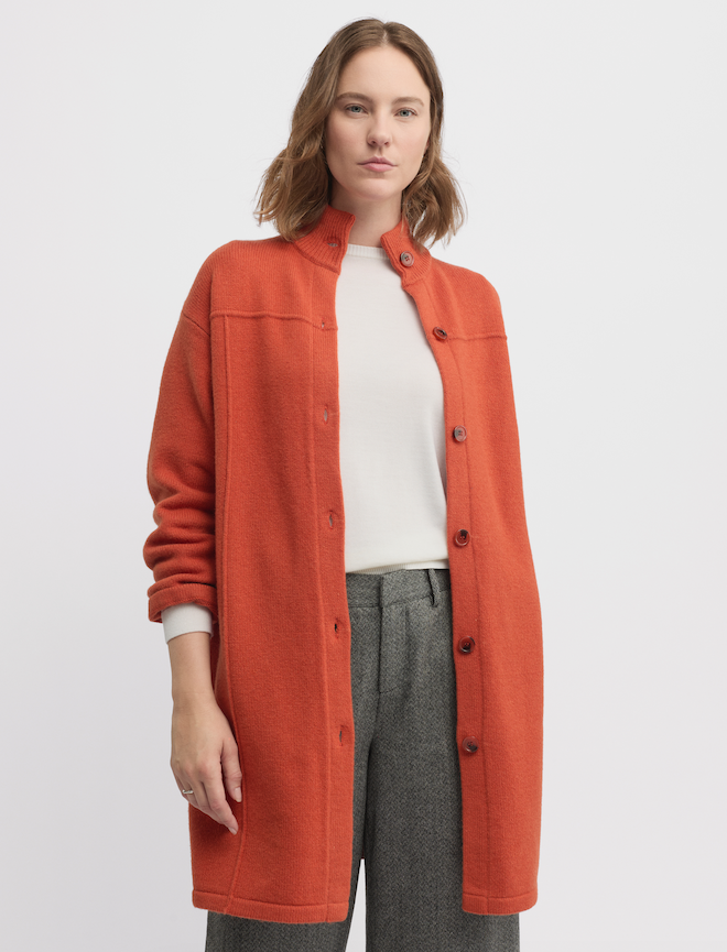 Yarra Trail Force Knit Coat in Autumn 6306