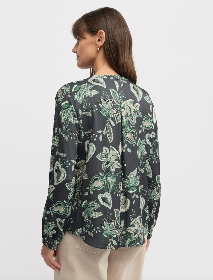Yarra Trail Kin Blouse in Kin Print 4359