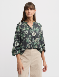 Yarra Trail Kin Blouse in Kin Print 4359