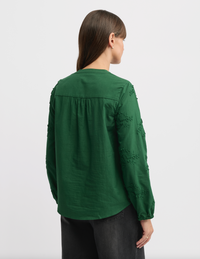 Yarra Trail Dainty Shirt in Clover 4360