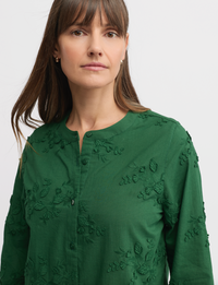 Yarra Trail Dainty Shirt in Clover 4360