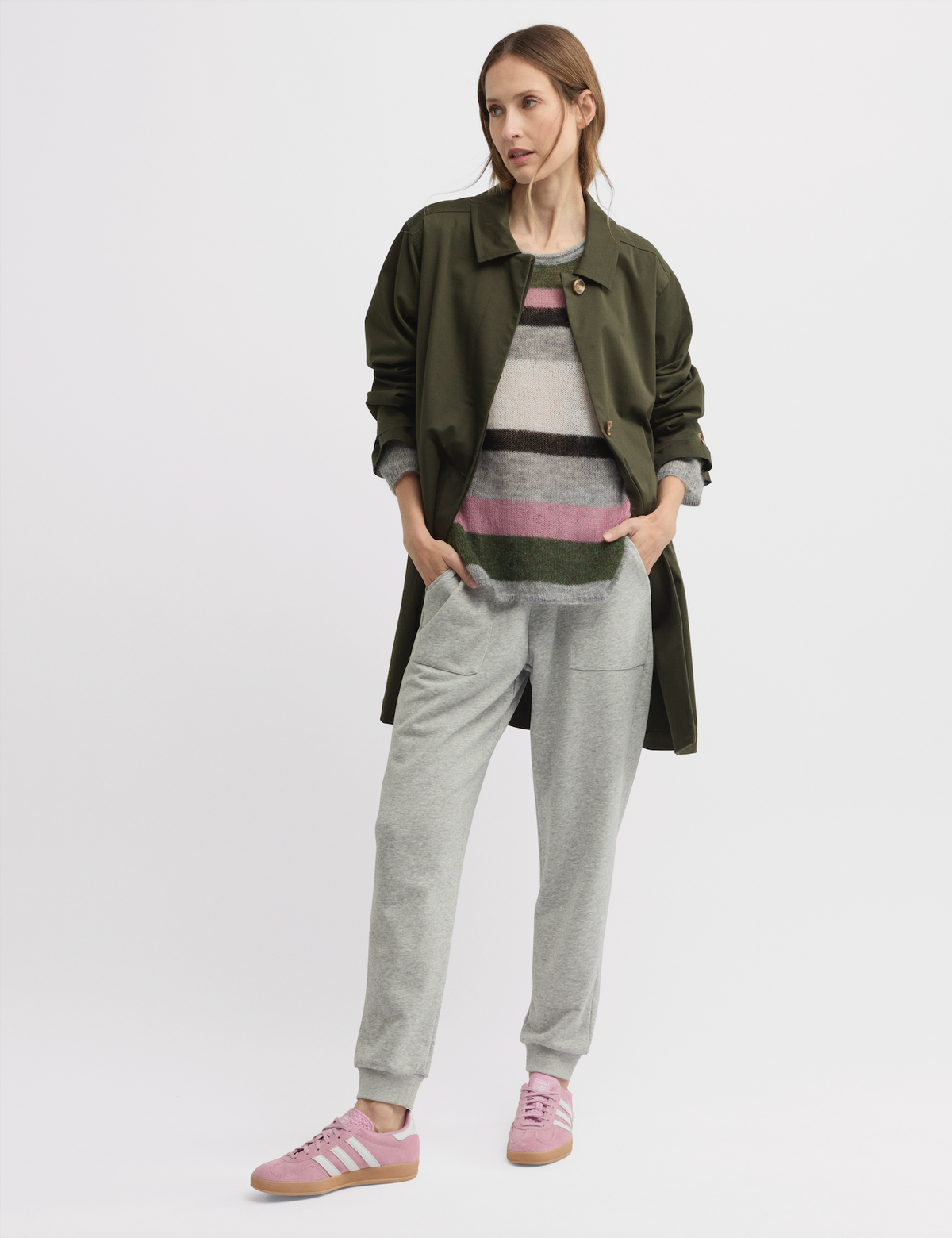 Yarra Trail Nova Coat in Loden 6298