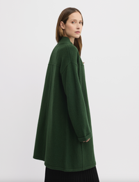 Yarra Trail Force Knit Coat in Juniper 6306
