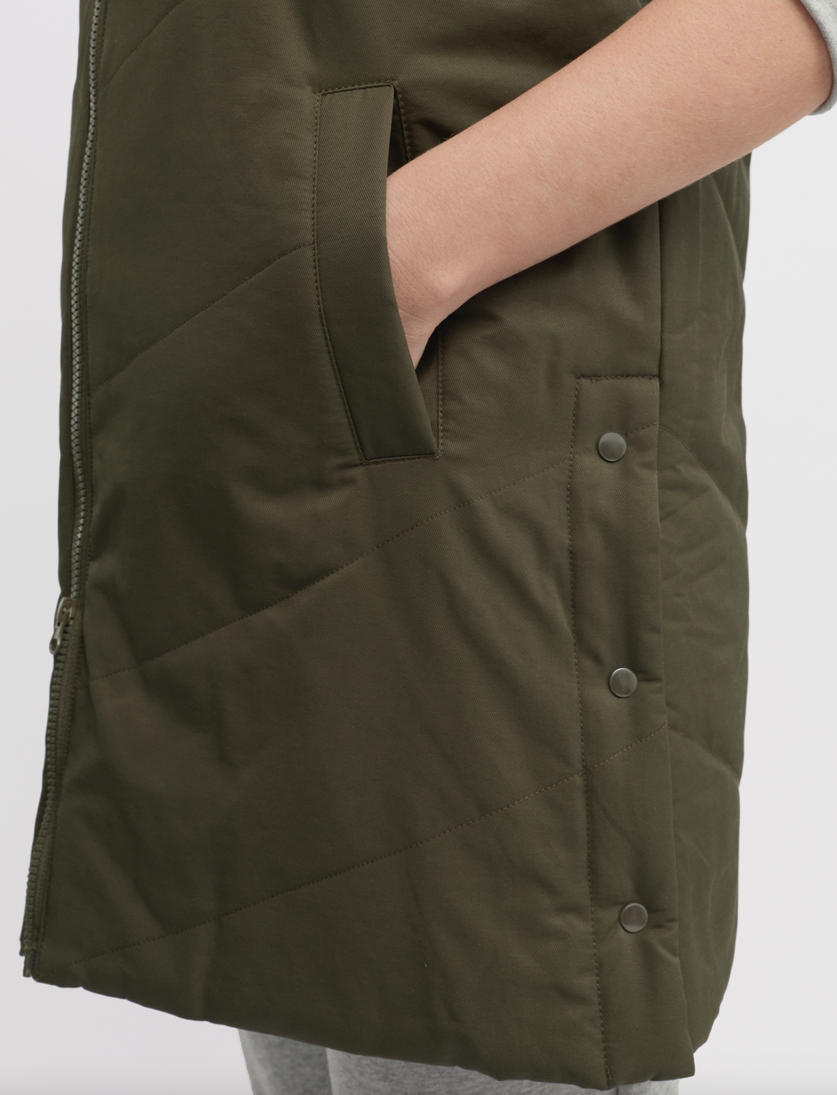 Yarra Trail Timberland Vest in Loden 6310