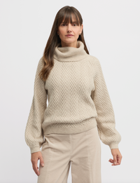 Yarra Trail Hudson Knit in Almond 1 7736