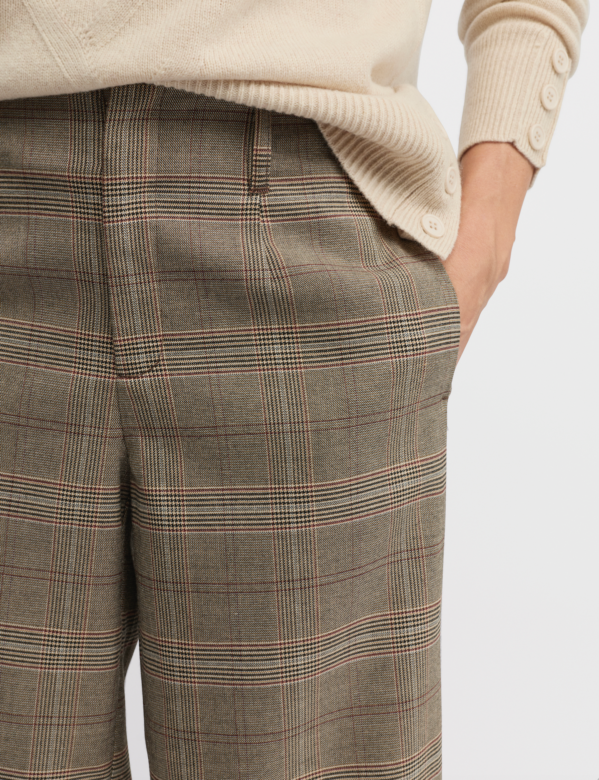 Yarra Trail Orlando Check Pant 8048