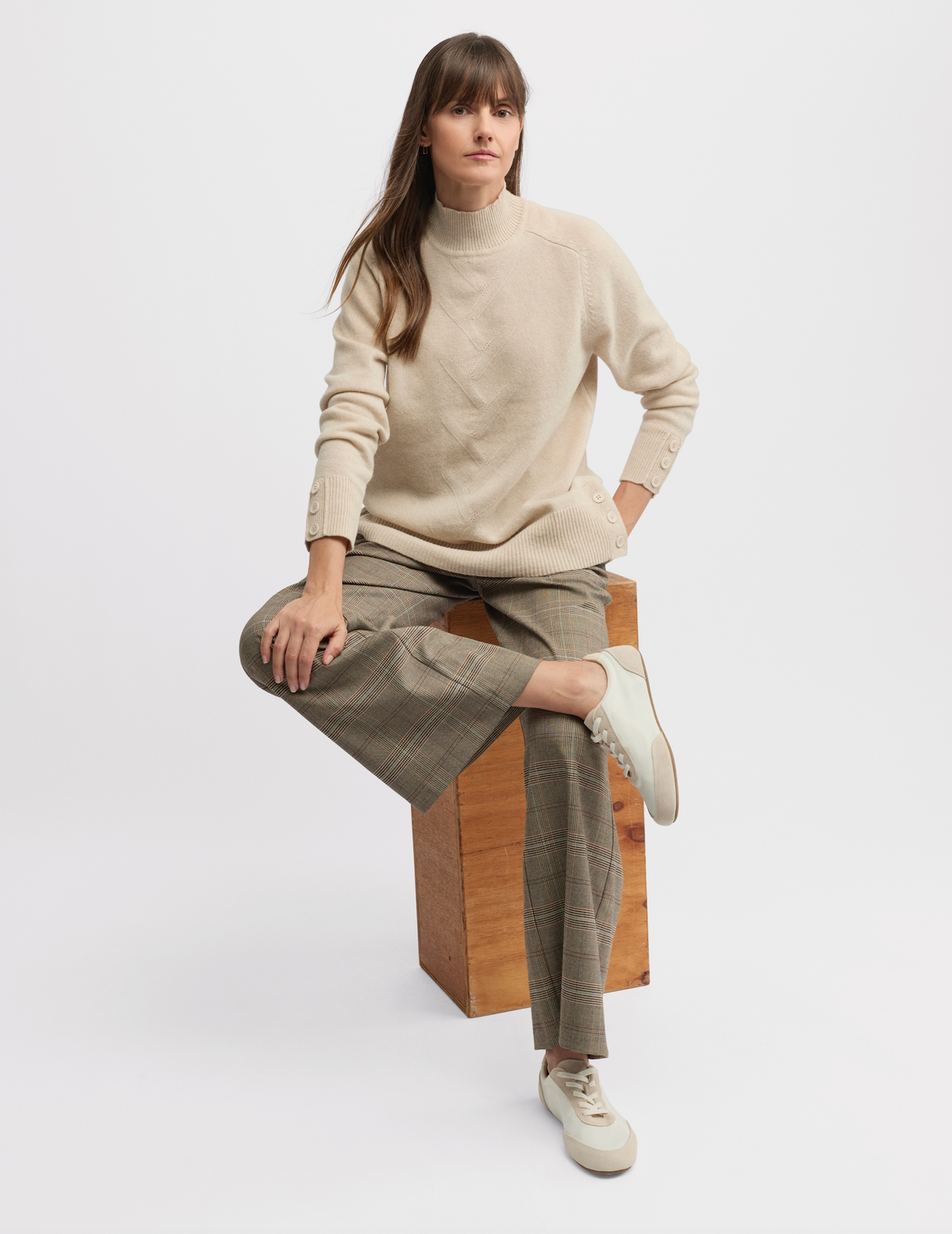 Yarra Trail Orlando Check Pant 8048