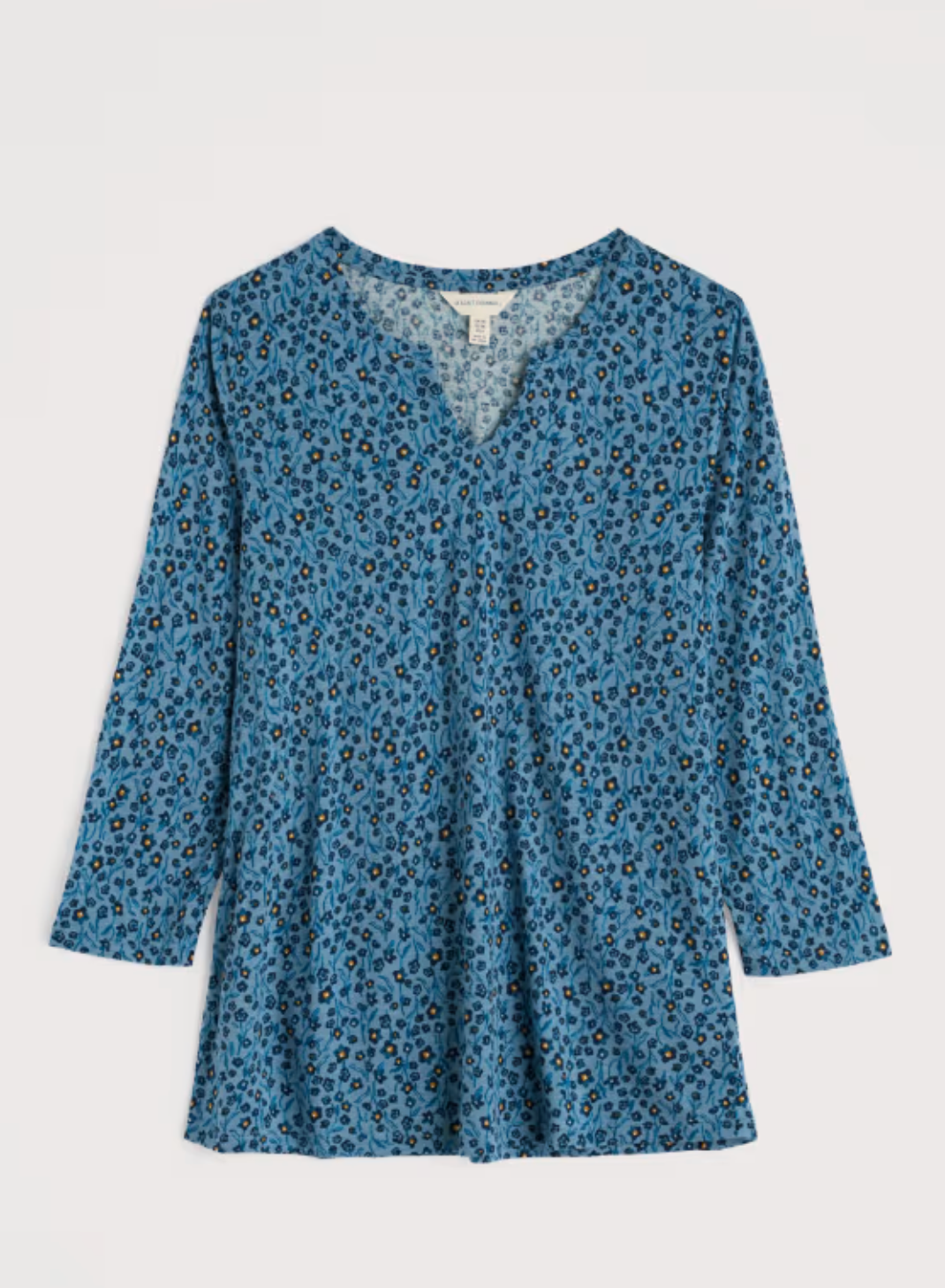 Seasalt 3/4 Kellow Top - Flax Flower Horizon