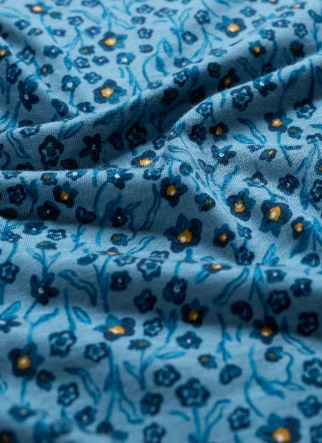 Seasalt 3/4 Kellow Top - Flax Flower Horizon