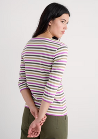 Seasalt Sailor Top in Tri Mini Cornish Fennel
