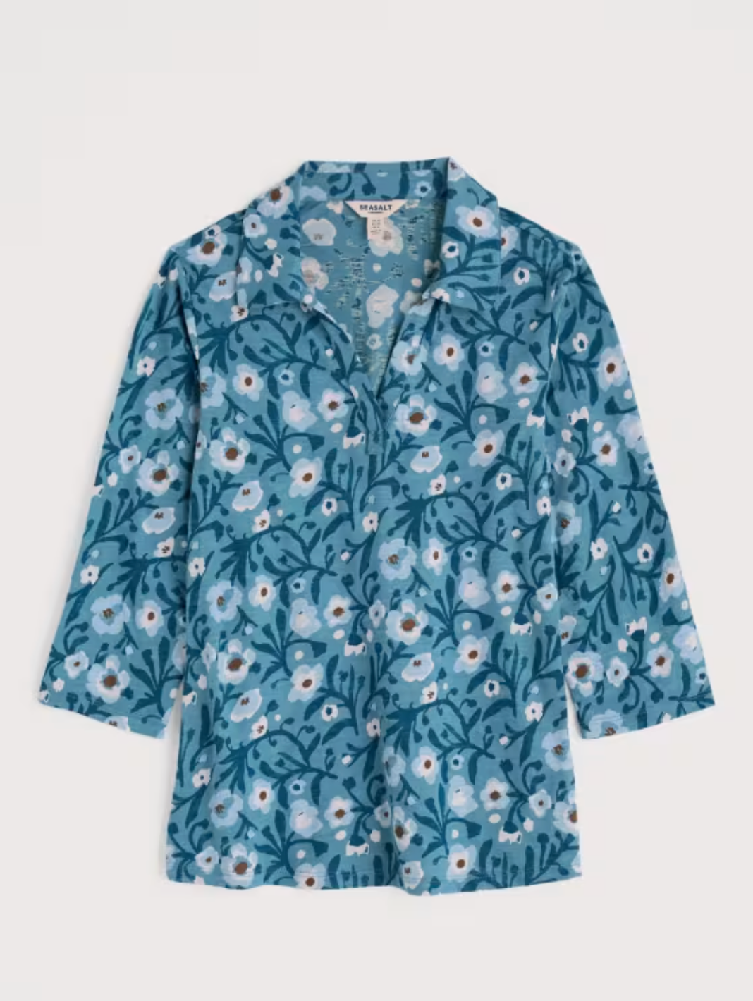 Seasalt Wavecrest Shirt in Blotted Anemone Minnow