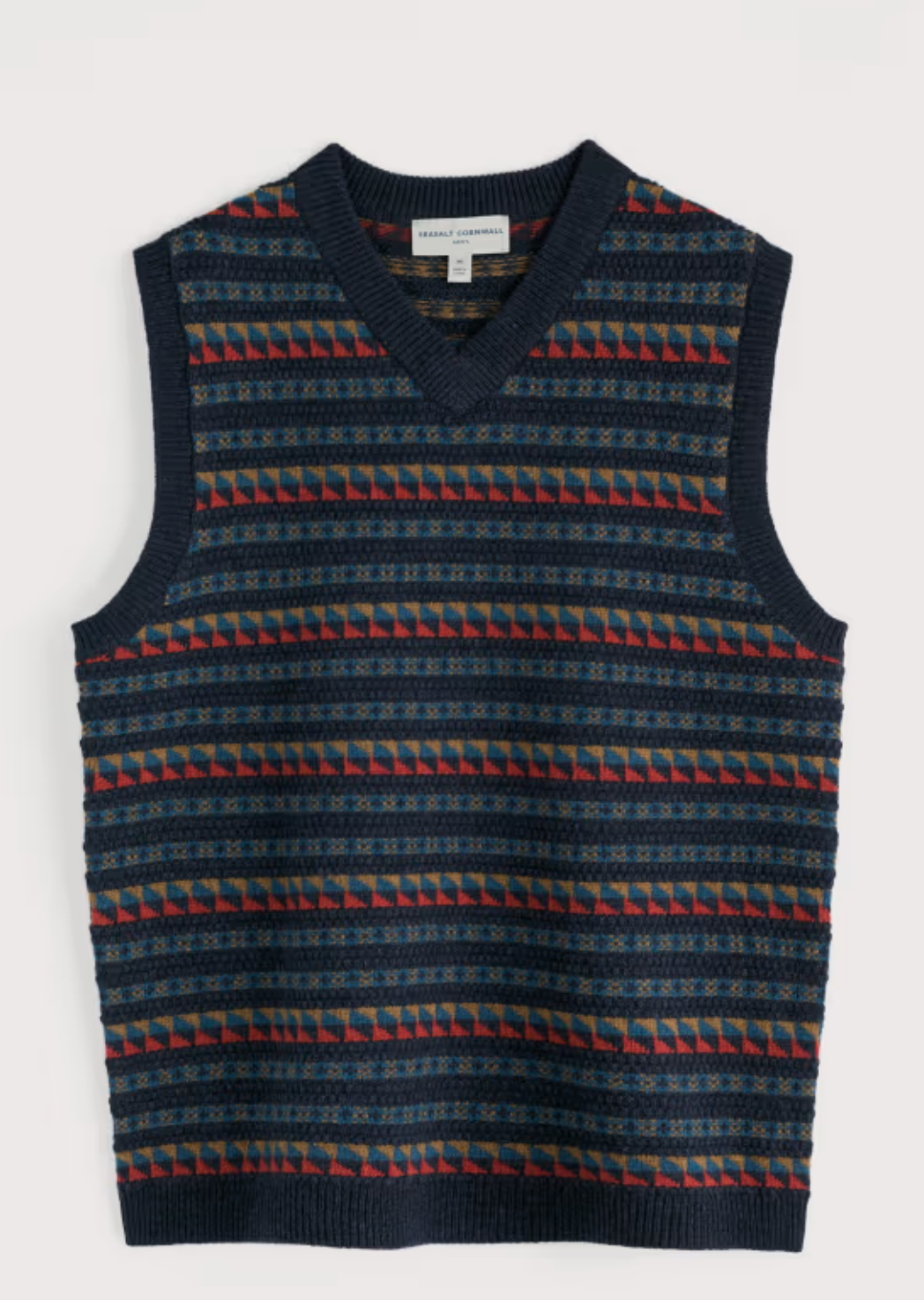 Seasalt Men's Walt Vest in Keneder Multi
