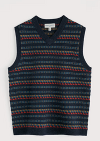 Seasalt Men's Walt Vest in Keneder Multi