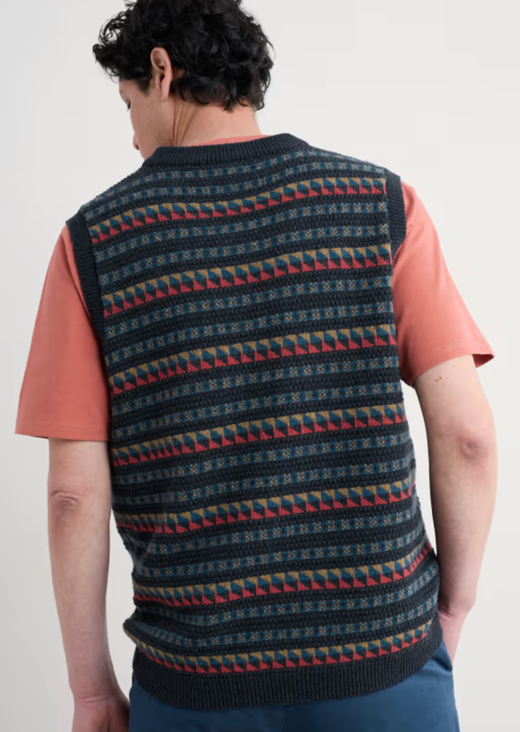 Seasalt Men's Walt Vest in Keneder Multi